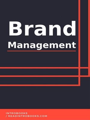 cover image of Brand Management